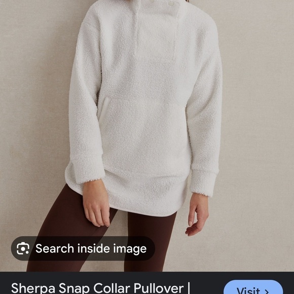 New - Haven Well Within SHERPA FUNNEL NECK PULLOVER - Picture 3 of 7